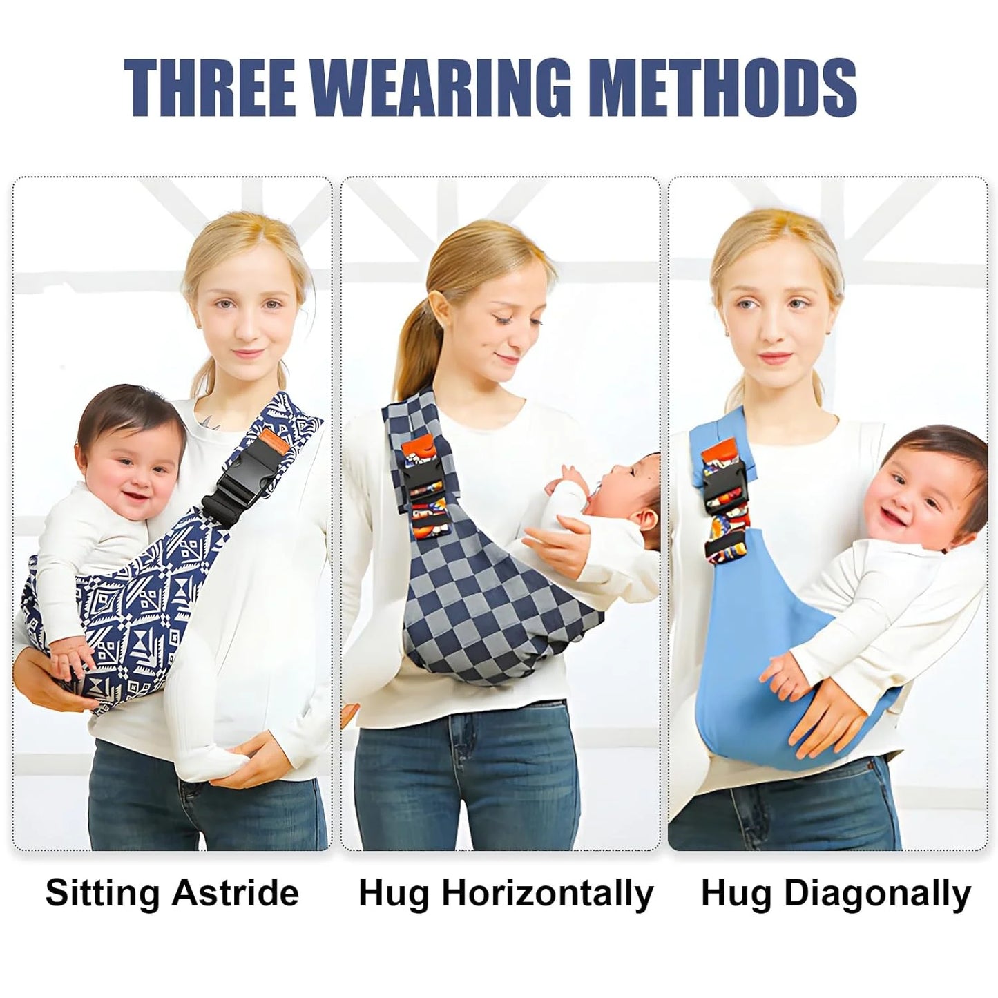 Nest & Hold™ Adjustable Baby Carrier Sling
