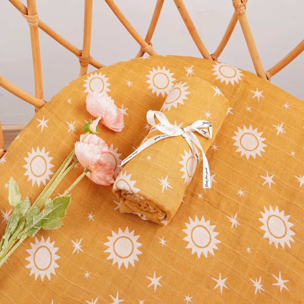 Nest & Hold™ Muslin Baby Swaddle