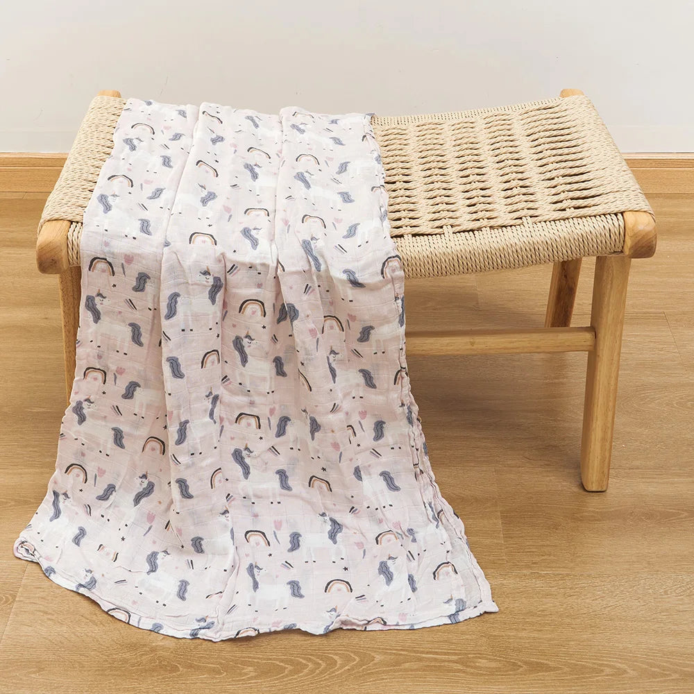 Nest & Hold™ Muslin Baby Swaddle
