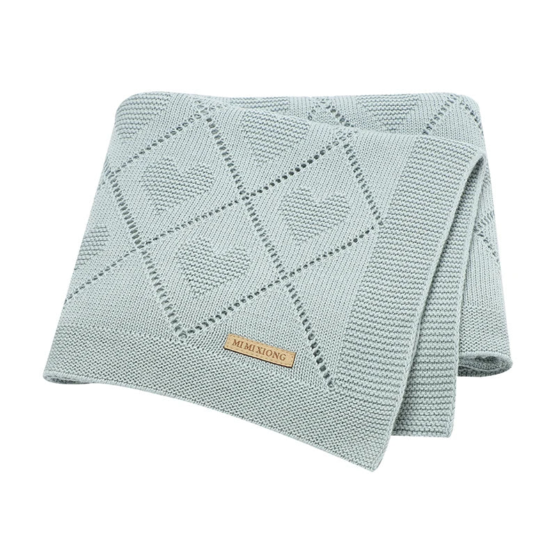 Nest & Hold™ Cotton Knit Baby Blanket