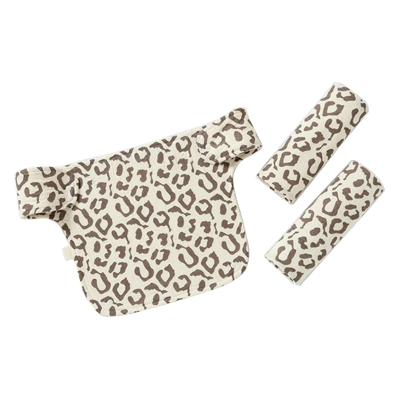 Nest & Hold™ Baby Carrier Drool Bib & Teething Pad Set