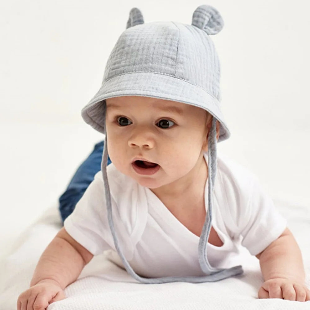 Nest & Hold™ Cotton Baby Sun Hat