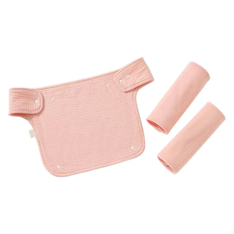 Nest & Hold™ Baby Carrier Drool Bib & Teething Pad Set