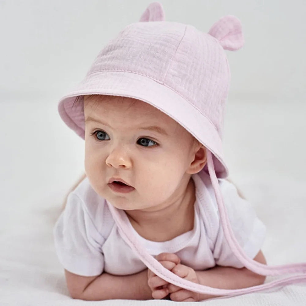 Nest & Hold™ Cotton Baby Sun Hat