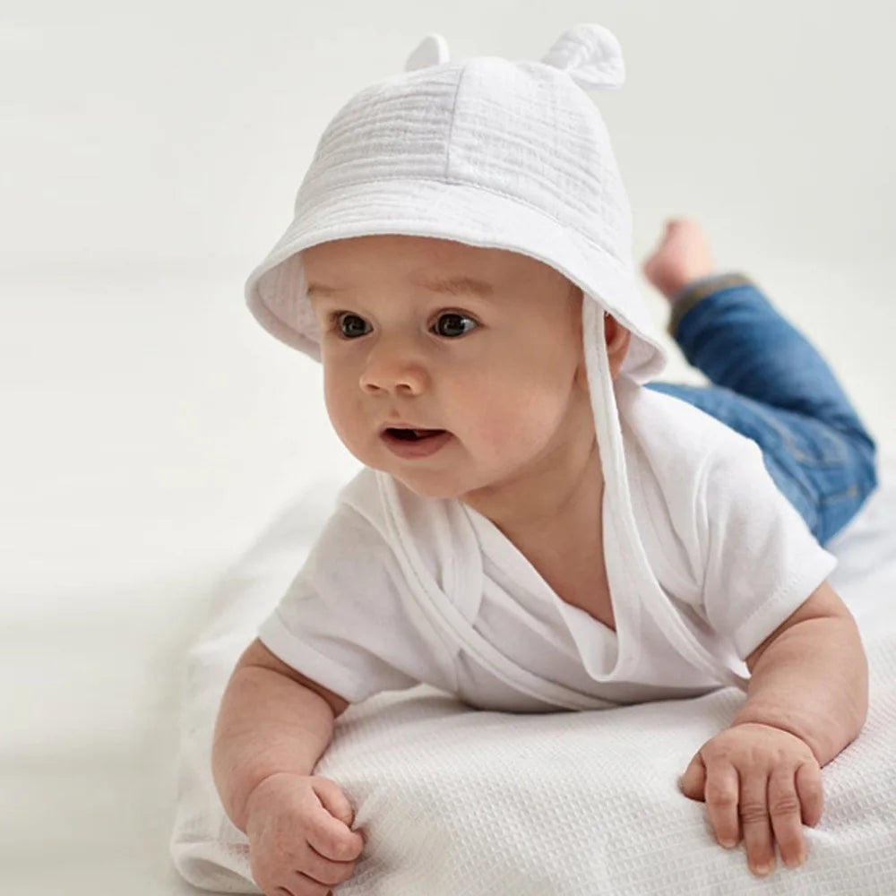 Nest & Hold™ Cotton Baby Sun Hat