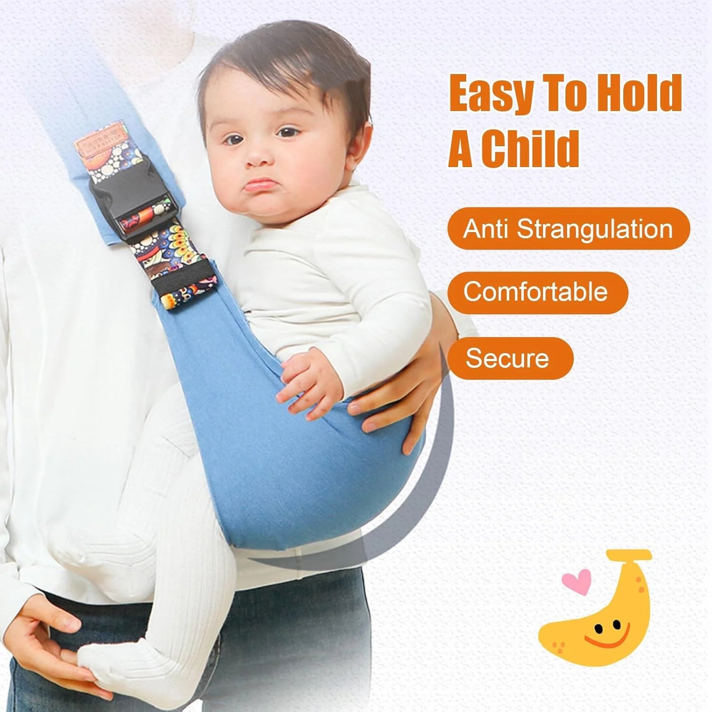 Nest & Hold™ Adjustable Baby Carrier Sling
