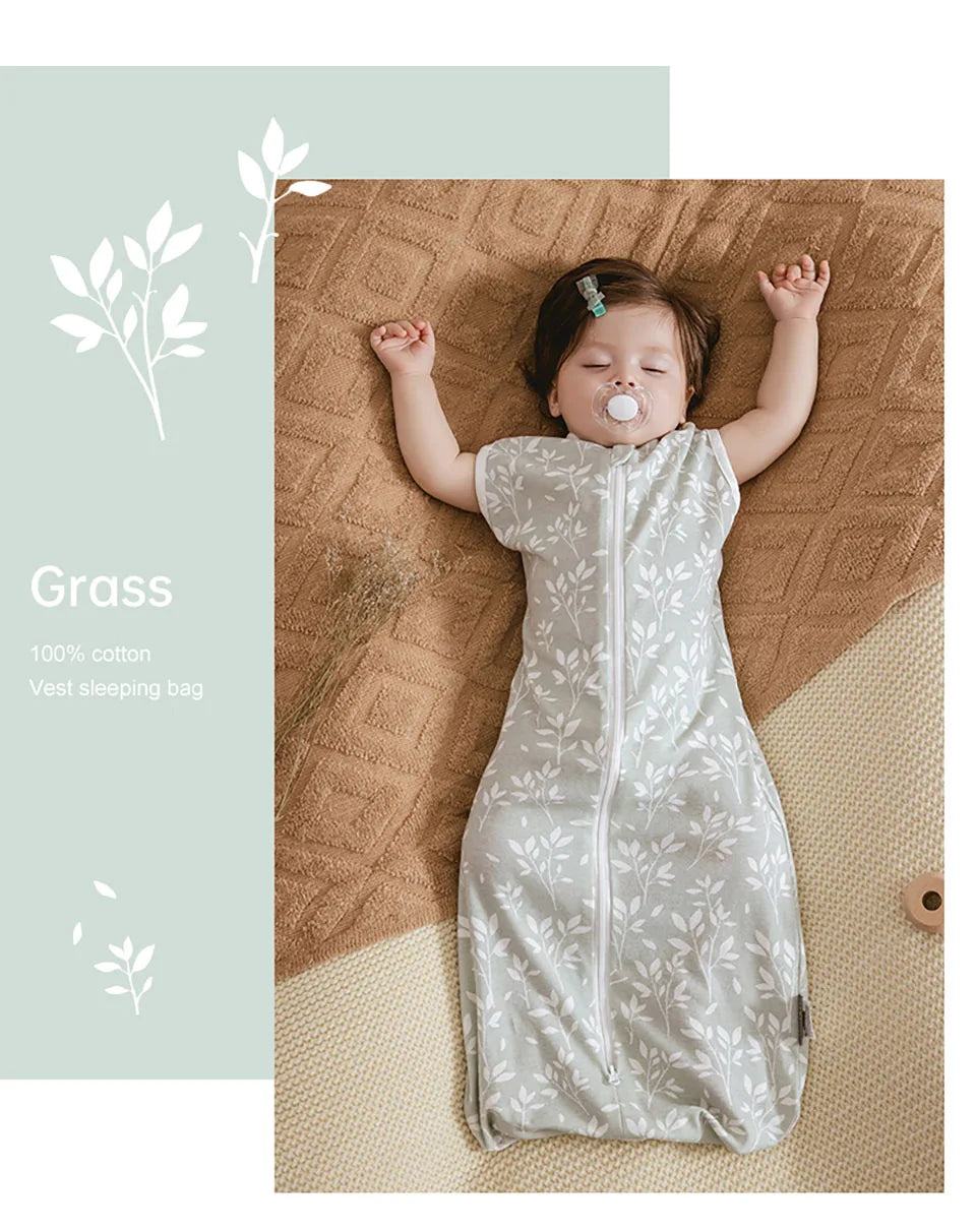 Nest & Hold™ Sleeveless Cotton Sleep Sack