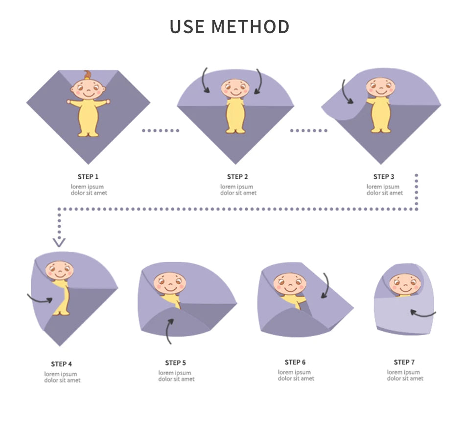 Nest & Hold™ Muslin Baby Swaddle