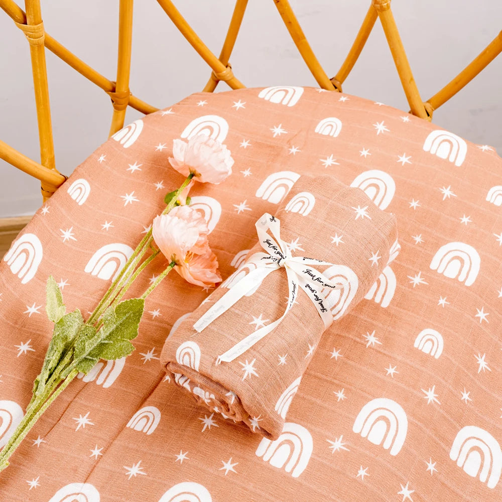 Nest & Hold™ Muslin Baby Swaddle