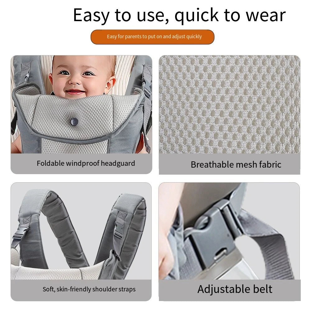 Nest & Hold™ 4-in-1 Hip Seat Carrier