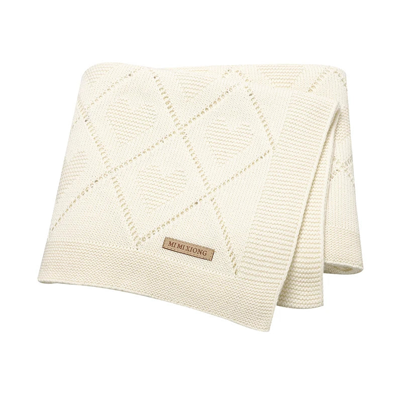 Nest & Hold™ Cotton Knit Baby Blanket