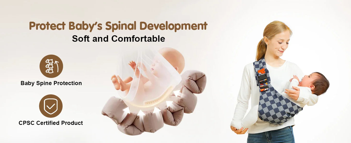 Nest & Hold™ Compact Baby Carrier Sling