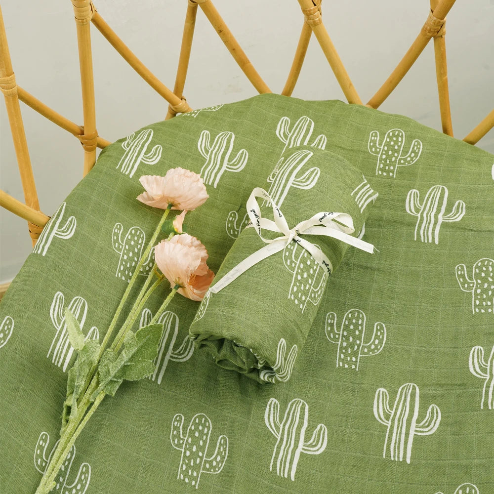 Nest & Hold™ Muslin Baby Swaddle