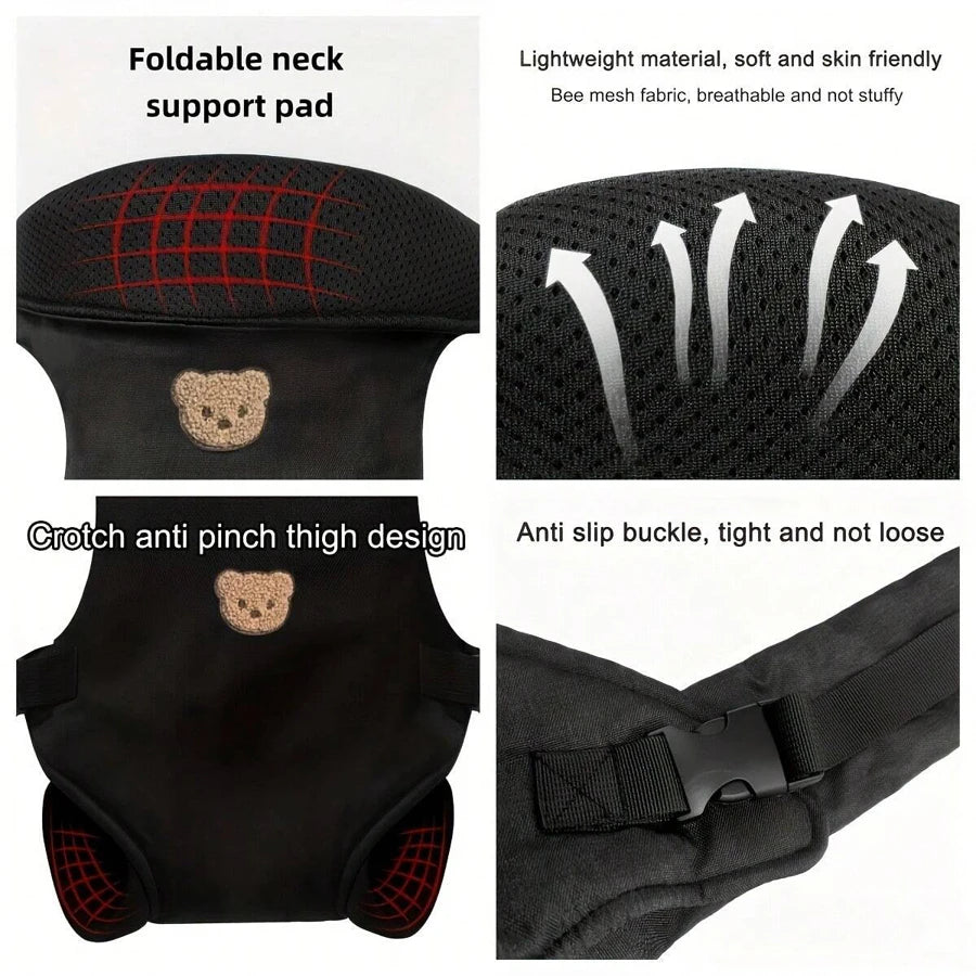 Nest & Hold™ 4-in-1 Ergonomic Baby Carrier
