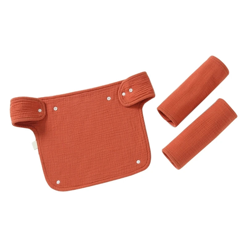 Nest & Hold™ Baby Carrier Drool Bib & Teething Pad Set