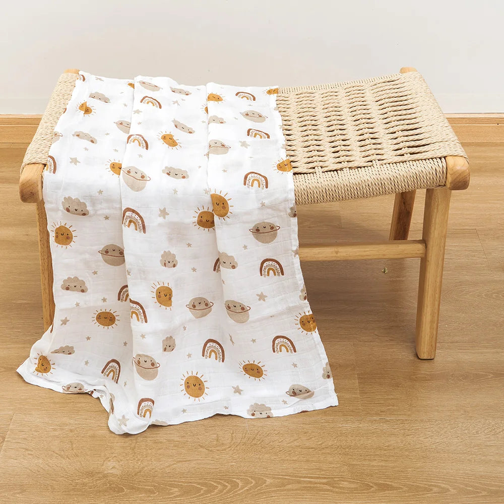 Nest & Hold™ Muslin Baby Swaddle