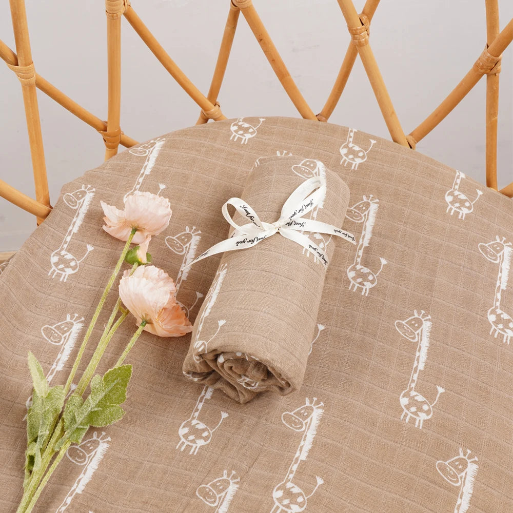 Nest & Hold™ Muslin Baby Swaddle