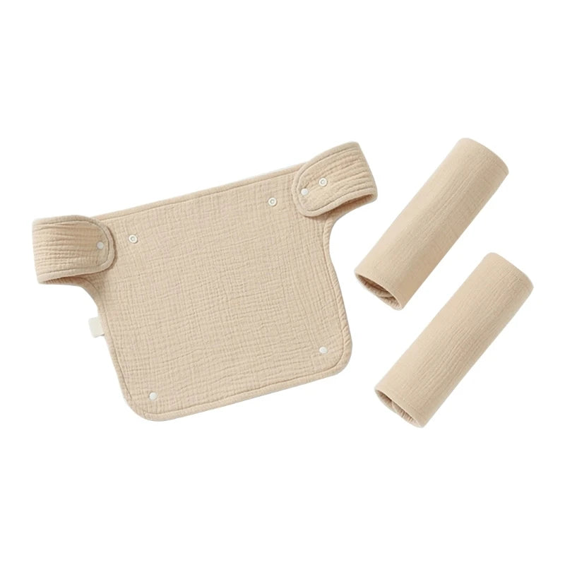 Nest & Hold™ Baby Carrier Drool Bib & Teething Pad Set