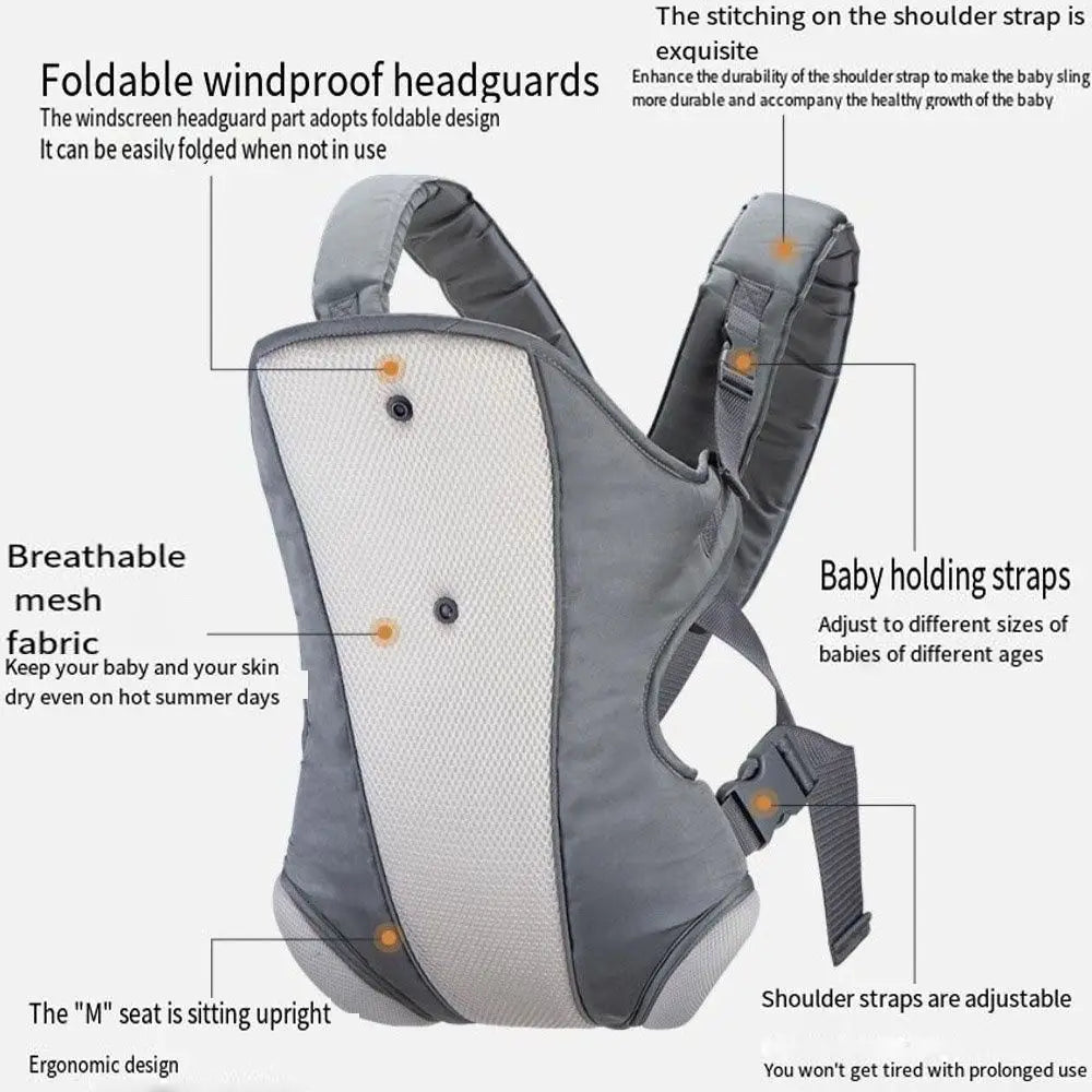 Nest & Hold™ 4-in-1 Hip Seat Carrier