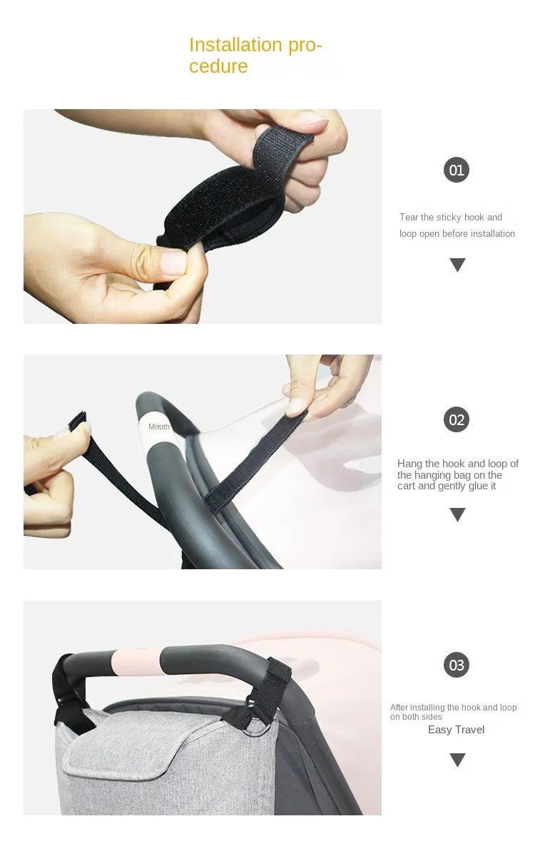 Nest & Hold™ Stroller Organizer Bag
