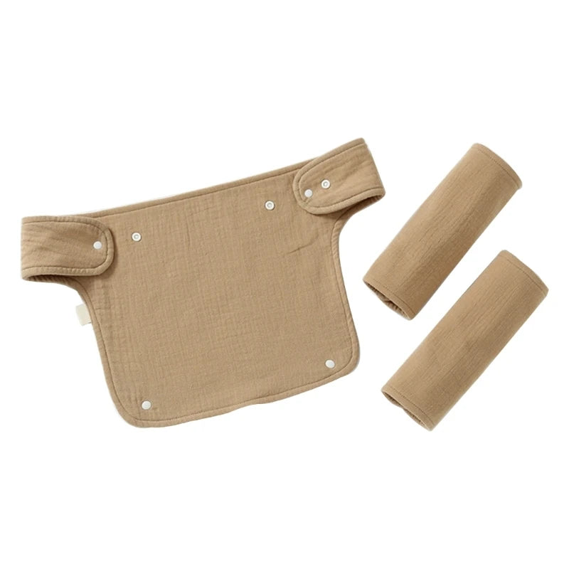 Nest & Hold™ Baby Carrier Drool Bib & Teething Pad Set