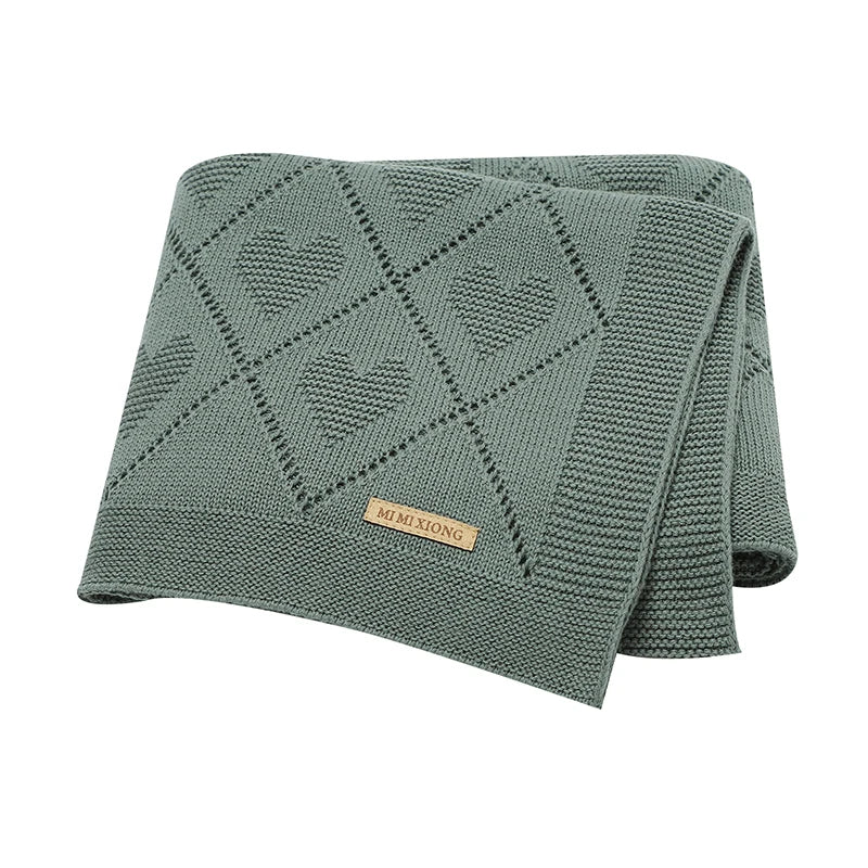 Nest & Hold™ Cotton Knit Baby Blanket