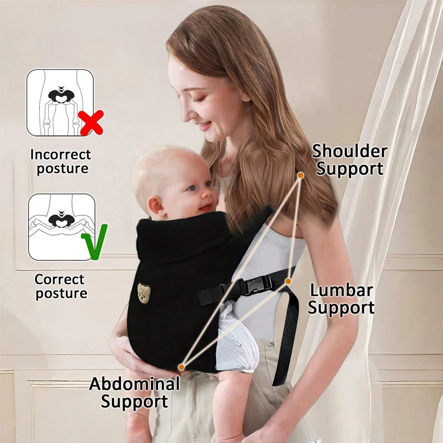 Nest & Hold™ 4-in-1 Ergonomic Baby Carrier