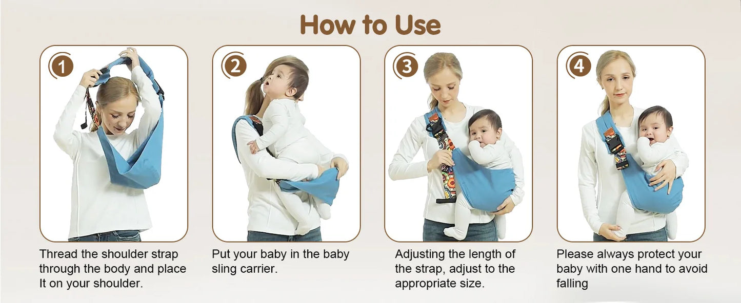 Nest & Hold™ Compact Baby Carrier Sling