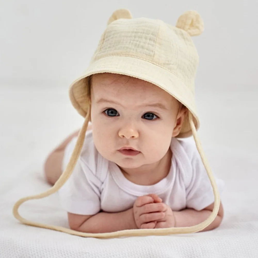 Nest & Hold™ Cotton Baby Sun Hat