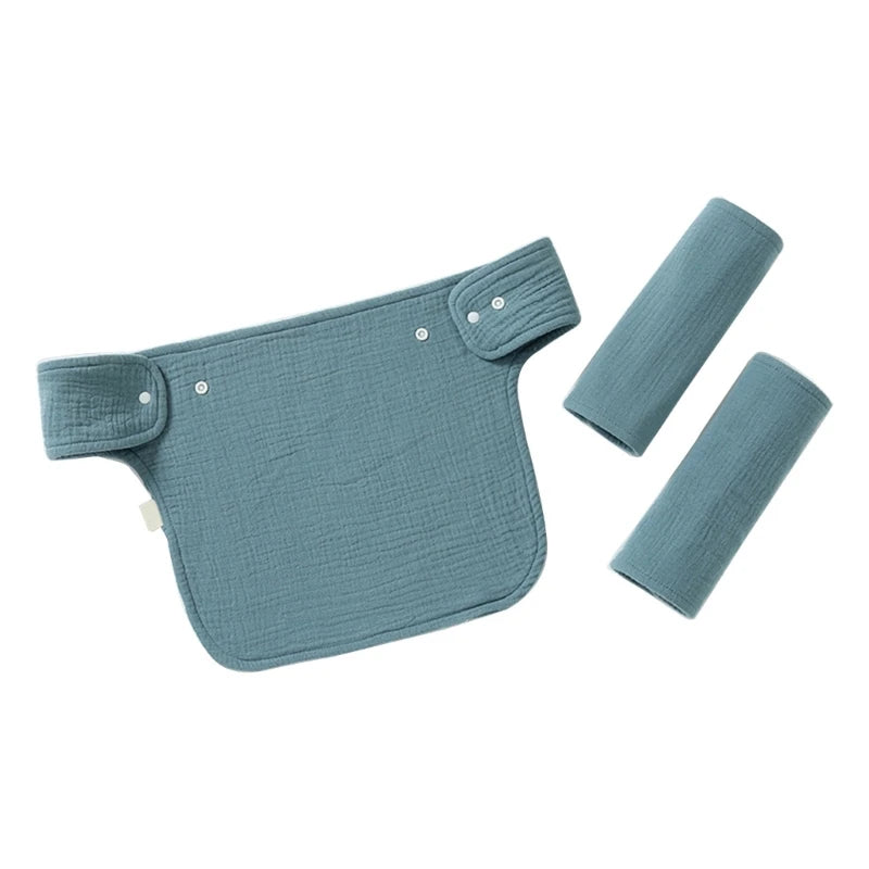 Nest & Hold™ Baby Carrier Drool Bib & Teething Pad Set