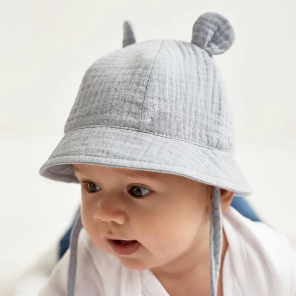 Nest & Hold™ Cotton Baby Sun Hat