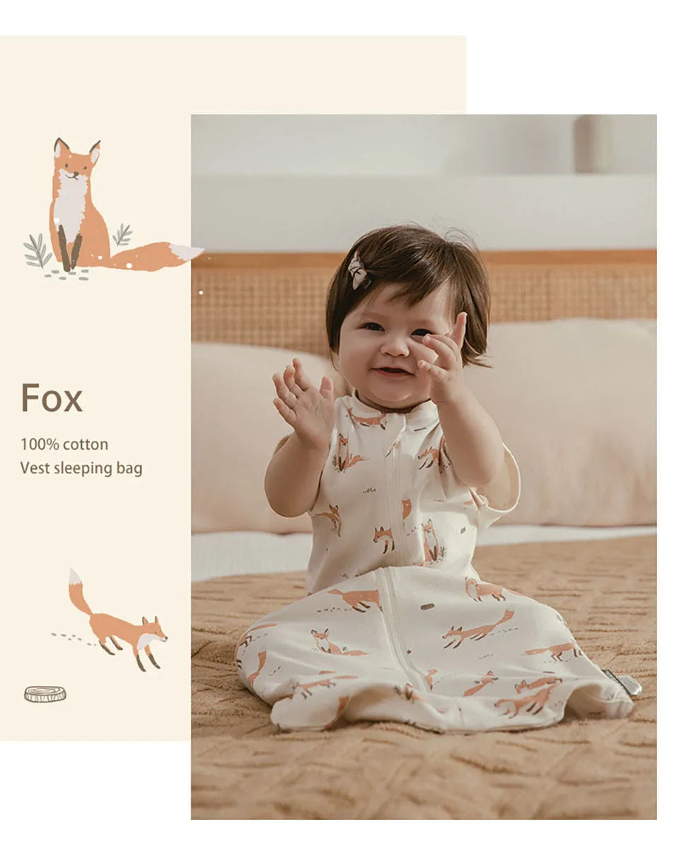 Nest & Hold™ Sleeveless Cotton Sleep Sack
