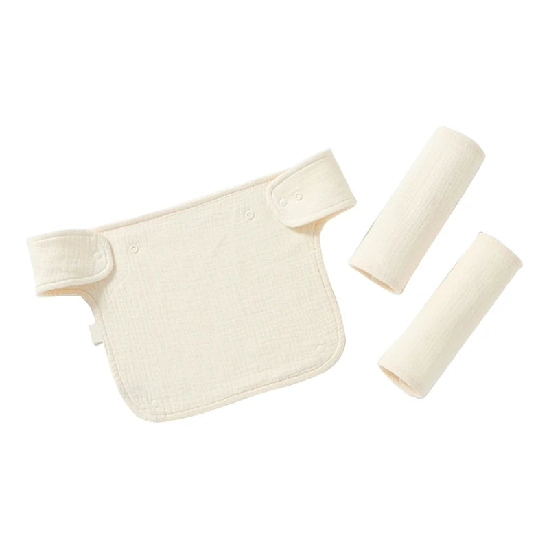 Nest & Hold™ Baby Carrier Drool Bib & Teething Pad Set